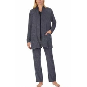 Carole Hochman Midnight Charcoal Pajama Set Size XL